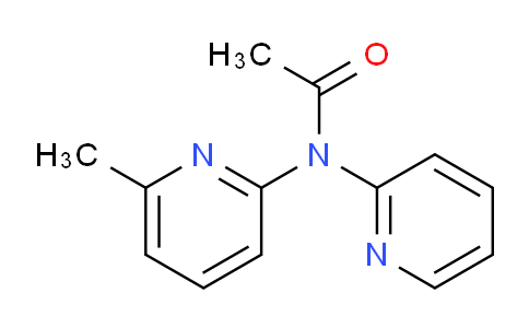 CAS No. 342653-90-1, N-(6-Methylpyridin-2-yl)-N-(pyridin-2-yl)acetamide