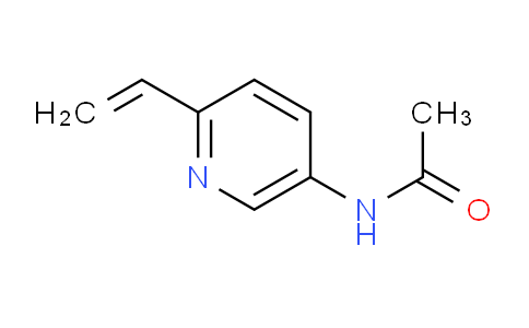 CAS No. 1259929-70-8, N-(6-Vinylpyridin-3-yl)acetamide