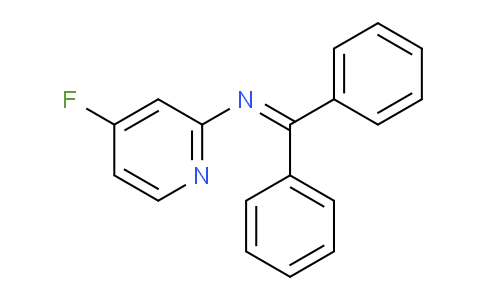 CAS No. 1433204-32-0, N-(Diphenylmethylene)-4-fluoropyridin-2-amine