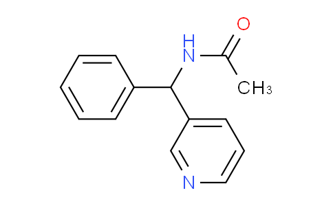 CAS No. 69751-37-7, N-(Phenyl(pyridin-3-yl)methyl)acetamide