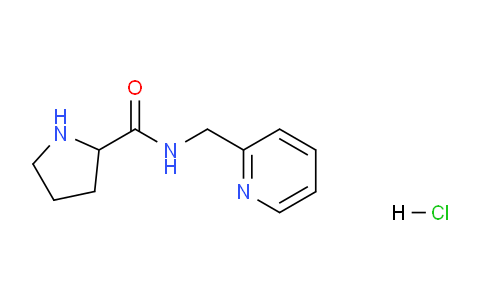 CAS No. 1236261-25-8, N-(Pyridin-2-ylmethyl)pyrrolidine-2-carboxamide hydrochloride