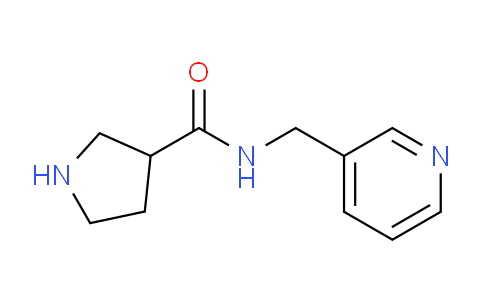CAS No. 1343832-77-8, N-(Pyridin-3-ylmethyl)pyrrolidine-3-carboxamide