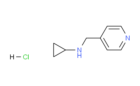 CAS No. 1158195-67-5, N-(Pyridin-4-ylmethyl)cyclopropanamine hydrochloride