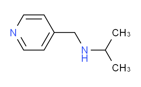 CAS No. 70065-82-6, N-(Pyridin-4-ylmethyl)propan-2-amine