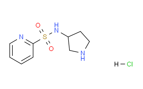 CAS No. 1353981-86-8, N-(Pyrrolidin-3-yl)pyridine-2-sulfonamide hydrochloride
