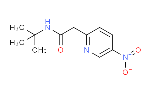 CAS No. 1255574-51-6, N-(tert-Butyl)-2-(5-nitropyridin-2-yl)acetamide