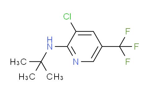 CAS No. 1220037-10-4, N-(tert-Butyl)-3-chloro-5-(trifluoromethyl)pyridin-2-amine