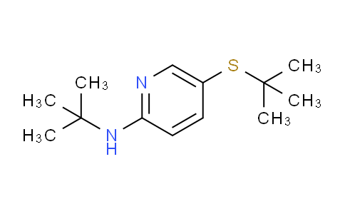 CAS No. 1355178-66-3, N-(tert-Butyl)-5-(tert-butylthio)pyridin-2-amine