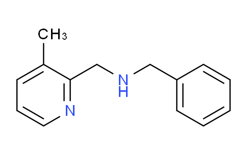 CAS No. 1185293-36-0, N-Benzyl-1-(3-methylpyridin-2-yl)methanamine