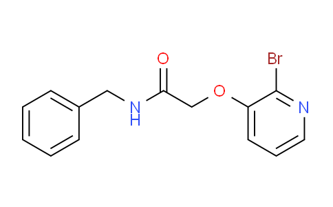 CAS No. 596808-00-3, N-Benzyl-2-((2-bromopyridin-3-yl)oxy)acetamide