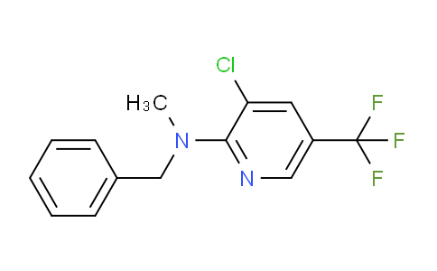 CAS No. 1220030-73-8, N-Benzyl-3-chloro-N-methyl-5-(trifluoromethyl)pyridin-2-amine