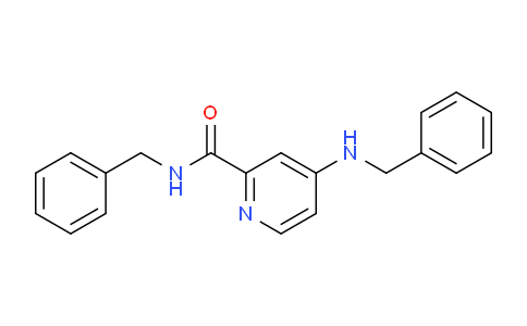 CAS No. 913836-29-0, N-Benzyl-4-(benzylamino)picolinamide