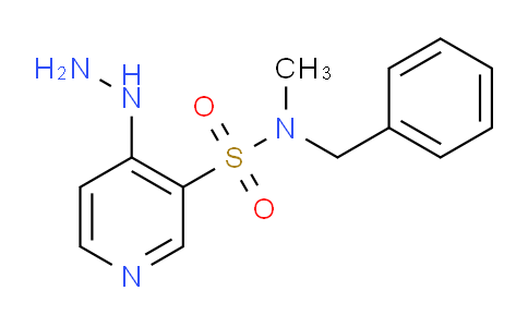 CAS No. 1352525-45-1, N-Benzyl-4-hydrazinyl-N-methylpyridine-3-sulfonamide