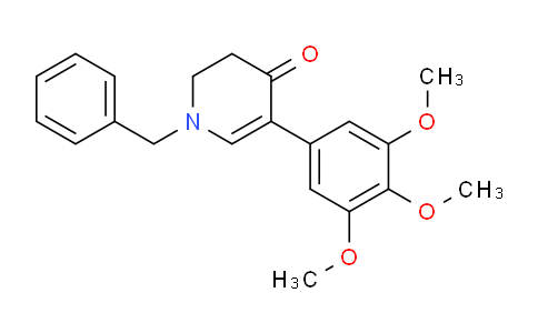 CAS No. 1017601-65-8, N-Benzyl-5-(3,4,5-trimethoxyphenyl)-2,3-dihydro-4-pyridinone