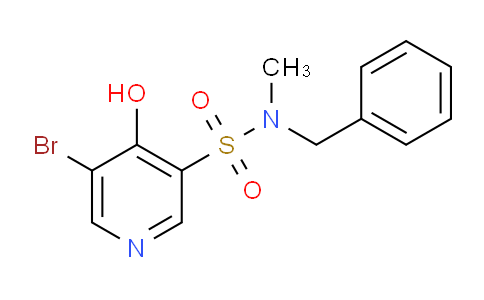 CAS No. 1352501-87-1, N-Benzyl-5-bromo-4-hydroxy-N-methylpyridine-3-sulfonamide