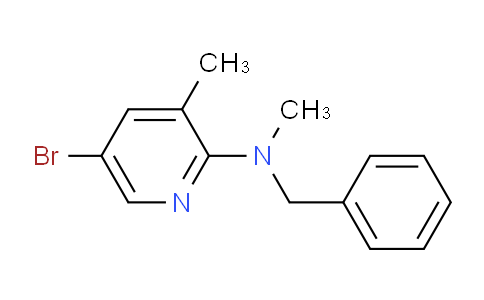 CAS No. 446299-77-0, N-Benzyl-5-bromo-N,3-dimethylpyridin-2-amine