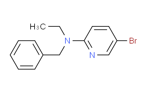 CAS No. 1220030-90-9, N-Benzyl-5-bromo-N-ethylpyridin-2-amine