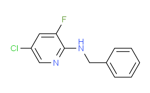 CAS No. 1020253-20-6, N-Benzyl-5-chloro-3-fluoropyridin-2-amine