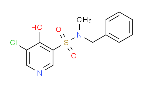 CAS No. 1352525-91-7, N-Benzyl-5-chloro-4-hydroxy-N-methylpyridine-3-sulfonamide