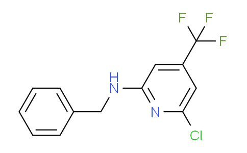 CAS No. 1053659-65-6, N-Benzyl-6-chloro-4-(trifluoromethyl)pyridin-2-amine