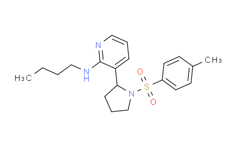 CAS No. 1352540-70-5, N-Butyl-3-(1-tosylpyrrolidin-2-yl)pyridin-2-amine