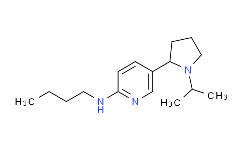 CAS No. 1352507-31-3, N-Butyl-5-(1-isopropylpyrrolidin-2-yl)pyridin-2-amine
