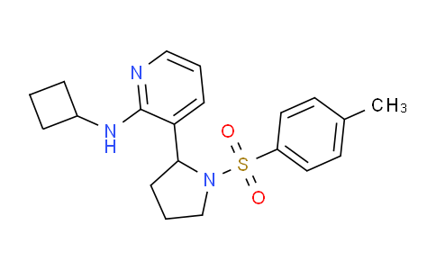 CAS No. 1352516-59-6, N-Cyclobutyl-3-(1-tosylpyrrolidin-2-yl)pyridin-2-amine