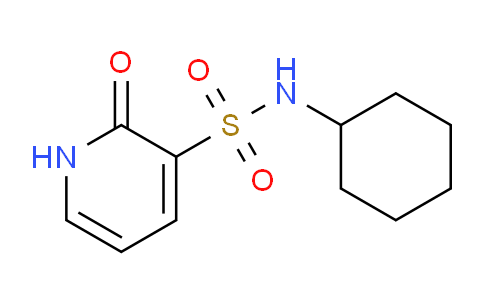 CAS No. 1708079-78-0, N-Cyclohexyl-2-oxo-1,2-dihydropyridine-3-sulfonamide