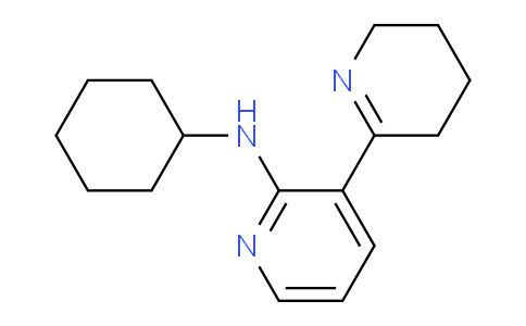CAS No. 1352499-66-1, N-Cyclohexyl-3,4,5,6-tetrahydro-[2,3'-bipyridin]-2'-amine