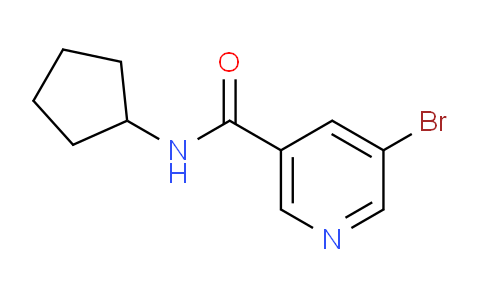 CAS No. 302953-16-8, N-Cyclopentyl 5-bromonicotinamide