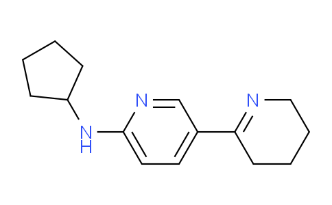 CAS No. 1352482-42-8, N-Cyclopentyl-3,4,5,6-tetrahydro-[2,3'-bipyridin]-6'-amine