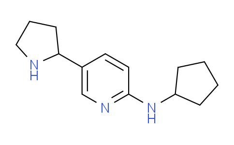 MC663593 | 1352482-35-9 | N-Cyclopentyl-5-(pyrrolidin-2-yl)pyridin-2-amine