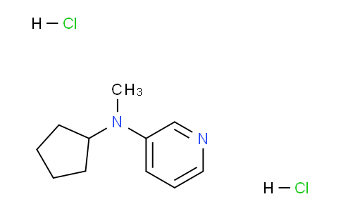 CAS No. 1185302-30-0, N-Cyclopentyl-N-methylpyridin-3-amine dihydrochloride