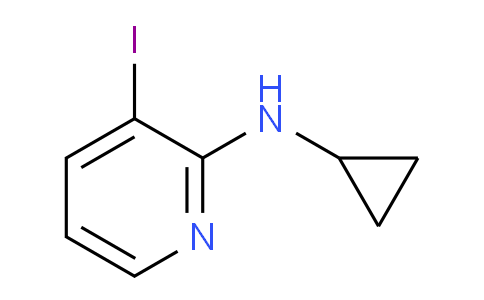 CAS No. 214074-22-3, N-Cyclopropyl-3-iodopyridin-2-amine