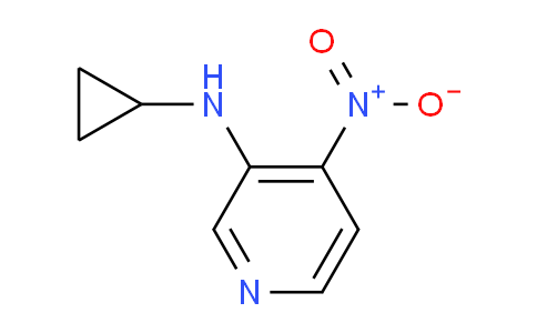 CAS No. 1443288-92-3, N-Cyclopropyl-4-nitropyridin-3-amine