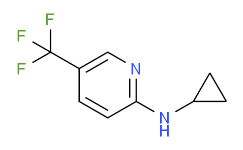 CAS No. 1041574-02-0, N-Cyclopropyl-5-(trifluoromethyl)pyridin-2-amine