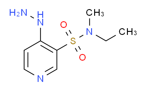 CAS No. 1343466-27-2, N-Ethyl-4-hydrazinyl-N-methylpyridine-3-sulfonamide