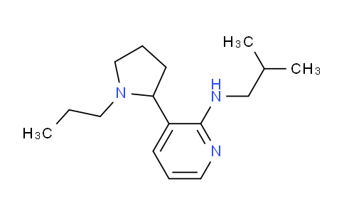 CAS No. 1352499-70-7, N-Isobutyl-3-(1-propylpyrrolidin-2-yl)pyridin-2-amine