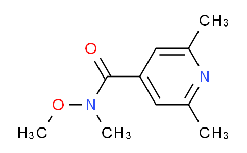CAS No. 1352719-30-2, N-Methoxy-N,2,6-trimethylisonicotinamide