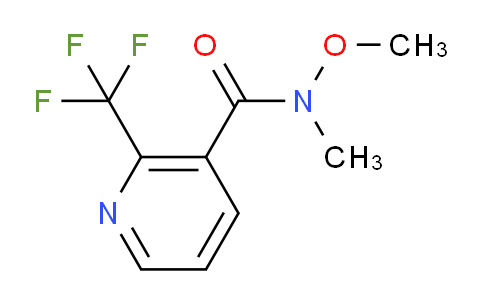 CAS No. 923288-68-0, N-Methoxy-N-methyl-2-(trifluoromethyl)nicotinamide