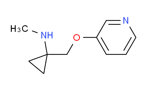 CAS No. 387844-92-0, N-Methyl-1-((pyridin-3-yloxy)methyl)cyclopropanamine