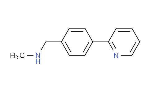 CAS No. 869901-08-6, N-Methyl-1-(4-(pyridin-2-yl)phenyl)methanamine