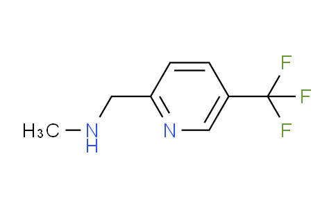 CAS No. 1060801-95-7, N-Methyl-1-(5-(trifluoromethyl)pyridin-2-yl)methanamine