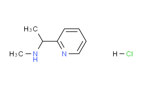 CAS No. 1353945-41-1, N-Methyl-1-(pyridin-2-yl)ethanamine hydrochloride