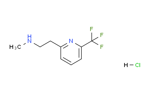 CAS No. 1823912-15-7, N-Methyl-2-(6-(Trifluoromethyl)Pyridin-2-Yl)Ethanamine Hydrochloride