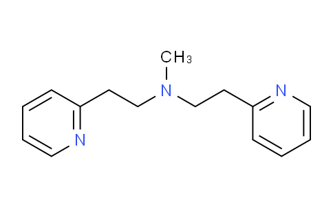CAS No. 5452-87-9, N-Methyl-2-(pyridin-2-yl)-N-(2-(pyridin-2-yl)ethyl)ethanamine
