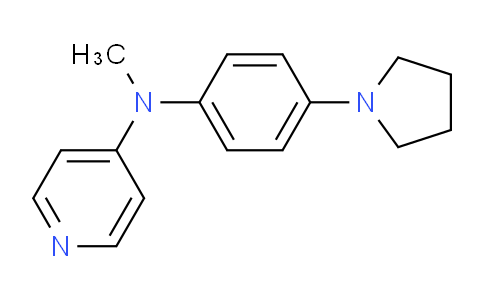 CAS No. 774555-85-0, N-Methyl-N-(4-(pyrrolidin-1-yl)phenyl)pyridin-4-amine