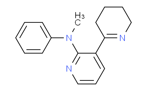 CAS No. 1352517-19-1, N-Methyl-N-phenyl-3,4,5,6-tetrahydro-[2,3'-bipyridin]-2'-amine