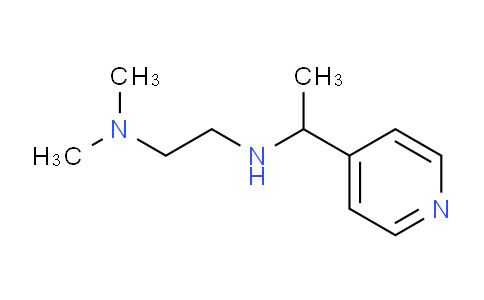 CAS No. 136469-85-7, N1,N1-Dimethyl-N2-(1-(pyridin-4-yl)ethyl)ethane-1,2-diamine
