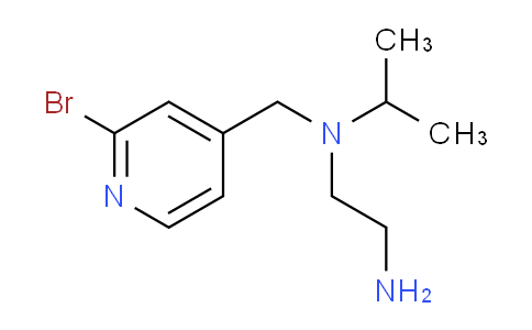 CAS No. 1353960-30-1, N1-((2-Bromopyridin-4-yl)methyl)-N1-isopropylethane-1,2-diamine